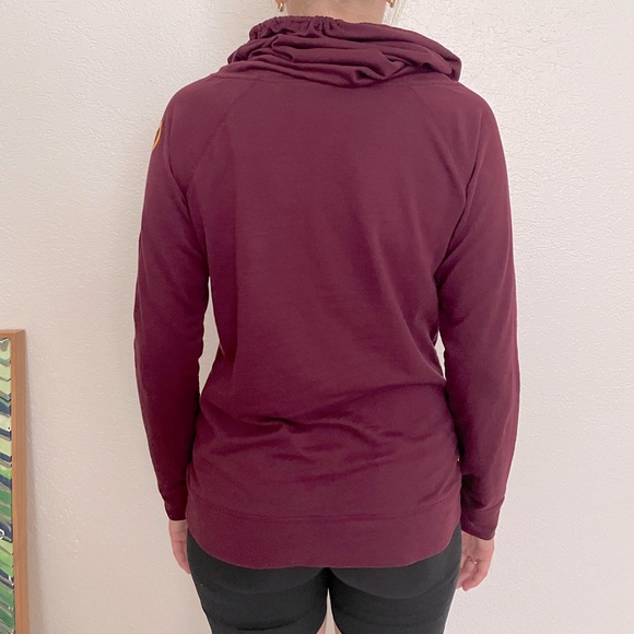 ASU Adidas Crew Neck Pullover Arizona State University Sun Devils Pockets - Picture 5 of 8